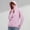 Pink, variant on FRSASU Women's UPF 50 Sun Protection Hoodie Jacket Lightweight Long Sleeve Sun Shirt UV Hoodie with Pocket White-A