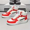 thumbnail image 6 of Men’s High Top Skateboarding Sneakers Cushioned Non-Slip Casual Streetwear Shoes with Thick Sole for Daily Walking Sports Travel and Trendy Urban Style, 6 of 9