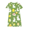 thumbnail image 3 of LOVZFMLL Robe d'Été pour Mignonne Robe Froissée pour Robe Princesse Sans Manches à Fleurs, 3 of 4