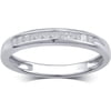 1/4 Carat T.W. Diamond 10kt White Gold Wedding Band, I-J/I2-I3
