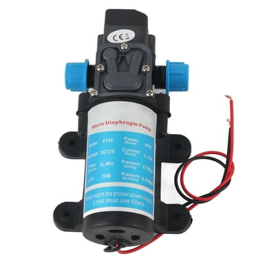 Smooth Rotation Long Lifespan Diaphragm Water Pump, Pump 12V, For Rv Camper Marine Boat