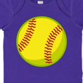 thumbnail image 4 of Inktastic Personalized Softball Boys or Girls Baby Bodysuit, 4 of 5
