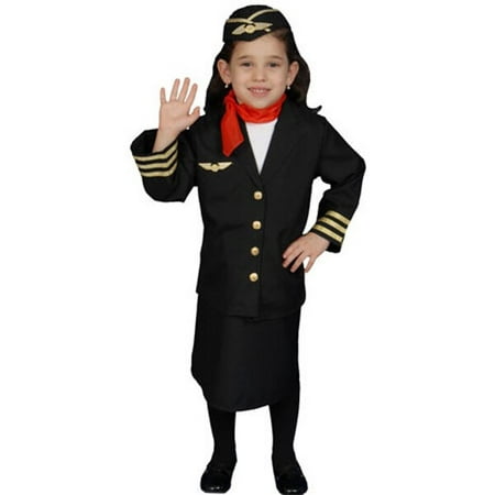 Toddler Flight Attendant Costume