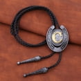 thumbnail image 2 of Bolo Tie Collar Carta Colgante Cadena Casual para sudaderas con capucha C Zulema Corbata de vaquero, 2 of 8