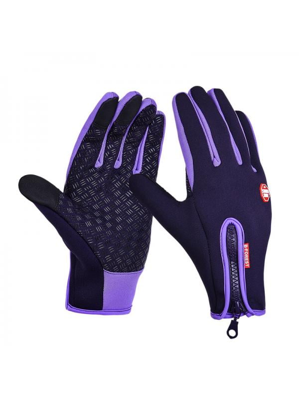 Winter Outdoor Sports Windproof Waterproof Ski Touch Screen Thermal Warm Gloves 