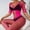 Hot Pink, variant on Plus Size Tights for Women Lingerie Sexy Sleepwear Interest Underwear Stockings Rompers Fishnet Tights Womens Tights