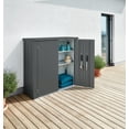 thumbnail image 3 of Romeo Storage Locker 4' x 2' x 5' - Dark Gray with Lockable Handle, 3 of 10