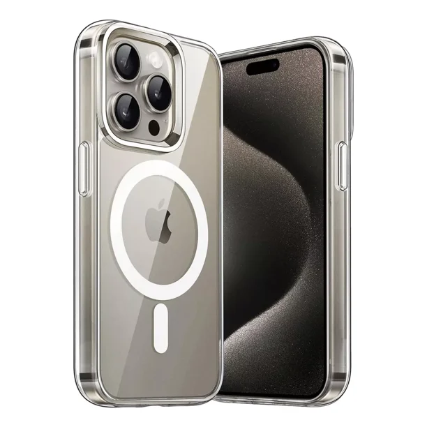 Funda Para iPhone 13 Pro Con Magsafe Carga Inalámbrica Slim Transparente Magsafe Clear