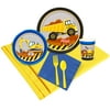 Construction Party Supplies - Party Pack for 16 Guests
