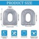 thumbnail image 4 of Inflatable Toilet Seat Cushion With Suction Cups,height Adjustable Inflatable Toilet Seat For Adults,seniors,elderly, Disabled,tailbone Pain Relief-hy, 4 of 5