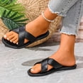 thumbnail image 6 of Willtoo Women Comfortable Flat Beach Sandals With Wide Straps For Outdoor Spring Summer 2026, Ladies Casual Wrap Around Open Toe Shoes, 6 of 7