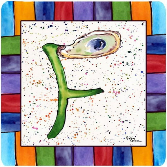 Beach And Seafood Foam Coasters - Set 4