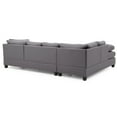 thumbnail image 4 of Glory Furniture Malone Sectional in Gray Color, 4 of 6