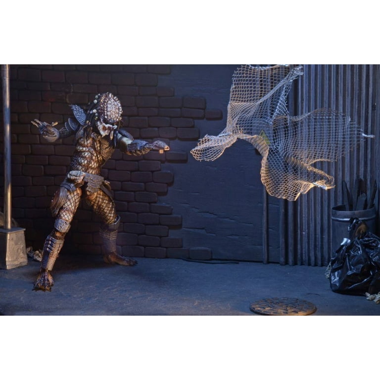 NECA Predator 2: Battle Damaged City Hunter Ultimate with Biomask