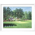 thumbnail image 2 of Art.com The 11th At Augusta-White Dogwood Art Print by Bernard Willington, White Frame Wall Art, 29" x 23", 2 of 5