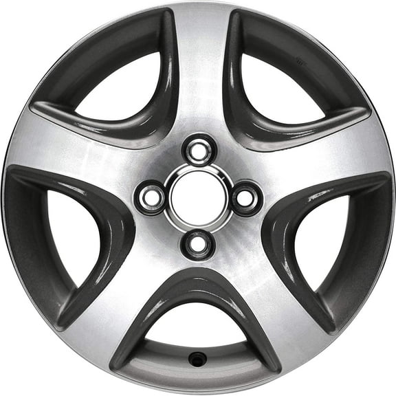 New Aluminum Wheel Rim 15 inch Fits 2004-2005 Honda Civic 15X6 4 on 100mm I 5 Spoke