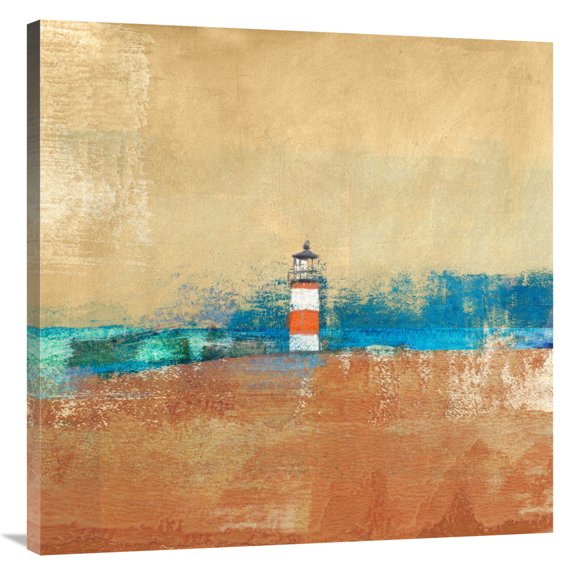 Global Gallery's 'Lighthouse' by Alex Blanco Stretched Canvas Wall Art
