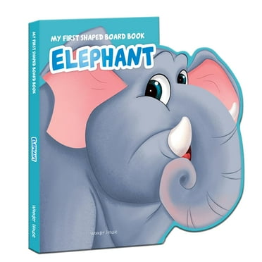 My First Shaped Board Books: Elephant (Board book)