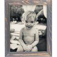 thumbnail image 2 of Rustic Wooden Poster Picture Frame 16x20 - Natural Solid Eco Distressed Wood for Wall Mounting Photo Frame - Grey, 2 of 6
