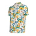 thumbnail image 2 of Balery Colorful Fruits Printed Men’s Short Sleeve Polo Shirt, Midweight Men's Shirt,Golf Polo shirts -Small, 2 of 9