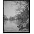 thumbnail image 2 of Historic Framed Print, Up the river, Olentangy Park, Columbus, O[hio], 17-7/8" x 21-7/8", 2 of 9