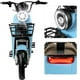 thumbnail image 5 of Bicicleta Electrica Luz Led Scooter 50 Km/h 3 Velocidades Azul, 5 of 6
