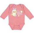 thumbnail image 3 of Inktastic My 1st Easter with Cute Lamb and Easter Eggs Boys or Girls Long Sleeve Baby Bodysuit, 3 of 5