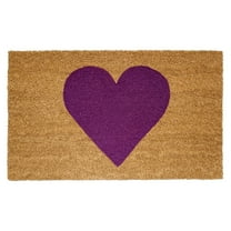 Calloway Mills 106772436 Purple Heart Doormat, 24 x 36 in.