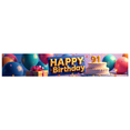 thumbnail image 4 of LUUFILx Happy 91st Birthday Banner Celebration Backdrop Cake Table Decoration Photography Props Backdrop Party Supplies Balloons Background Event, 4 of 7