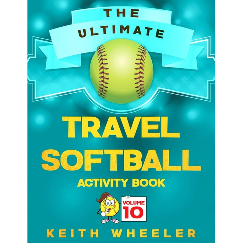 Softball Puzzle Books Travel Softball Activity Book Road Trip