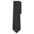 thumbnail image 2 of Jacob Alexander Polka Dot Print Extra Long Neck Tie for Big and Tall Men - Black, 2 of 7
