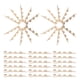 thumbnail image 1 of unbranded 100Ud Base Para Barrette De Metal Marrón Oscuro Con Bezel Para Manualidades, 1 of 6
