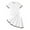 White, variant on JUMEYU Skirt Sets for Girls Toddler Little Girl Summer Outfits Short Sleeve Tops Skirt Set Kids 2Pcs Fashion Clothes 2T 3T (White,2-3 Years)