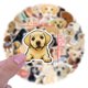 thumbnail image 4 of Pegatinas de vinilo impermeable con forma de labrador, perro, perro, 60 unidades, 4 of 5