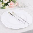 thumbnail image 7 of BalsaCircle 24 Silver 8" Heavy Duty Plastic Knives Disposable Wedding Party Catering, 7 of 7