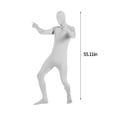 thumbnail image 3 of Wovilon Full Bodysuit Unisex Spandex Stretch Adult Costume Disappearing Man Body Suit, 3 of 7