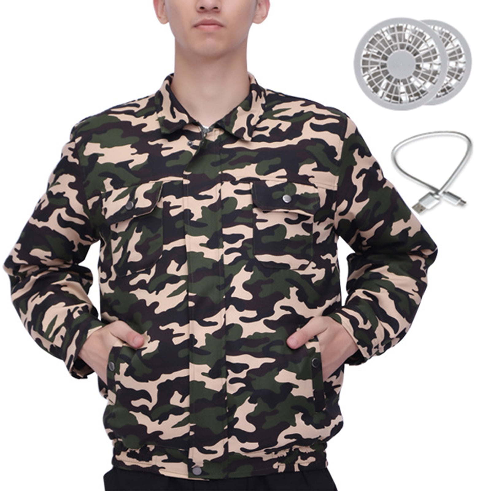 Summer Outdoor Work Coat Washing Jacket Intelligent Air Conditioning