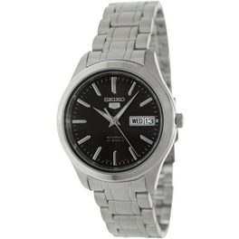 Seiko Men's Core Solar Black Dial, Stainless Steel Case