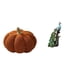 thumbnail image 1 of Encantadora Escultura De Cojín De Peluche De Pavo Real Y Calabaza Para Halloween, Ideal Para Decorar El Sofá, La Sala De Estar, El Hogar Y La Oficina., 1 of 8