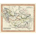 thumbnail image 3 of Fenner 23x20 Black Modern Framed Museum Art Print Titled - Middle East - Fenner 1830, 3 of 5