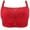 Red, variant on Tumotour Push Up Full Coverage Bras For Women Floral Lace No Underwire Underwear Adjustable Shoulder Strap Full Coverage Comfort Daily Bras