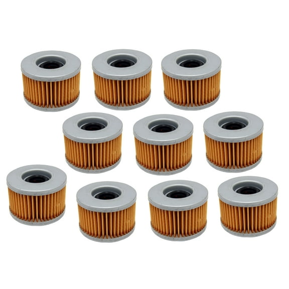 Factory Spec, FS-709, 10 Oil Filters for Honda ATV Rancher 400, Rubicon 500, Rincon 650 & 680