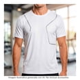 thumbnail image 4 of Playera Umbro para Hombre Cuello Redondo Manga Chica Blanco Talla G, 4 of 4