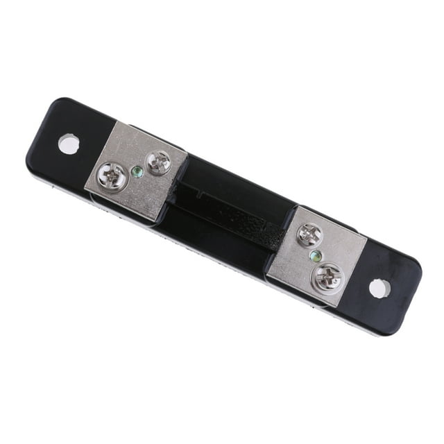 10/20/30 / 50A FL-2 DC 75mV Resistencia De Derivación De Corriente Para Amperímetro Medidor Cse De Precisión Del Tamaño 115x15x25mm / 43x09x0.98 Pulgadas 30A Macarena Derivación de corriente CC