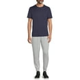 thumbnail image 2 of Jockey Essentials Men's Cozy Fleece Sweatpants with Angled Zip Pockets, Sizes S-XL, 2 of 5