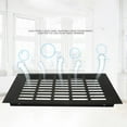 thumbnail image 2 of 100mm Aluminium Ventilation Grille Rectangular Cabinet Wardrobe Air Vent Grille Ventilation-Cover, 2 of 5