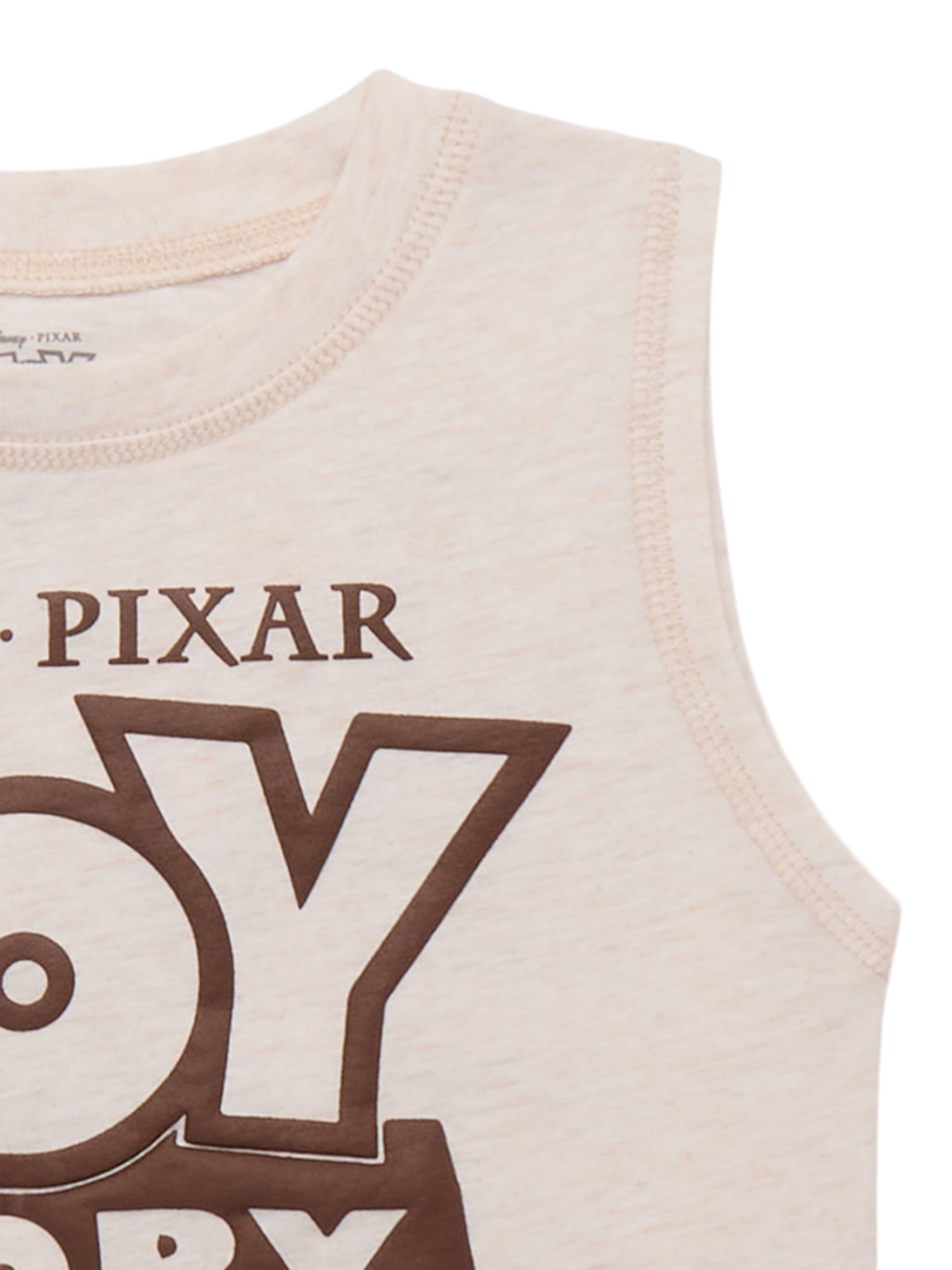 Toy Story Toddler Boy Tank Top with Front and Back Graphics, Sizes 12M-5T