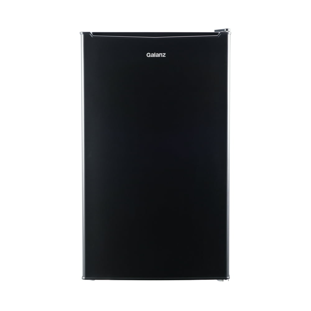 Galanz 3.3 Cu ft Single-Door Compact Refrigerator, Black Estar