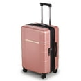 thumbnail image 2 of IVV 24 Inch Luggage, Hard Shell ABS Suitcase with Spinner Wheels, Lightweight Expandable Rolling Luggage with TSA Lock (Rose Gold), 2 of 7