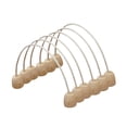 thumbnail image 1 of S SERENABLE 6x Croquet Game Wickets Portable with Wooden Base for Families Backyard Game, 1 of 9